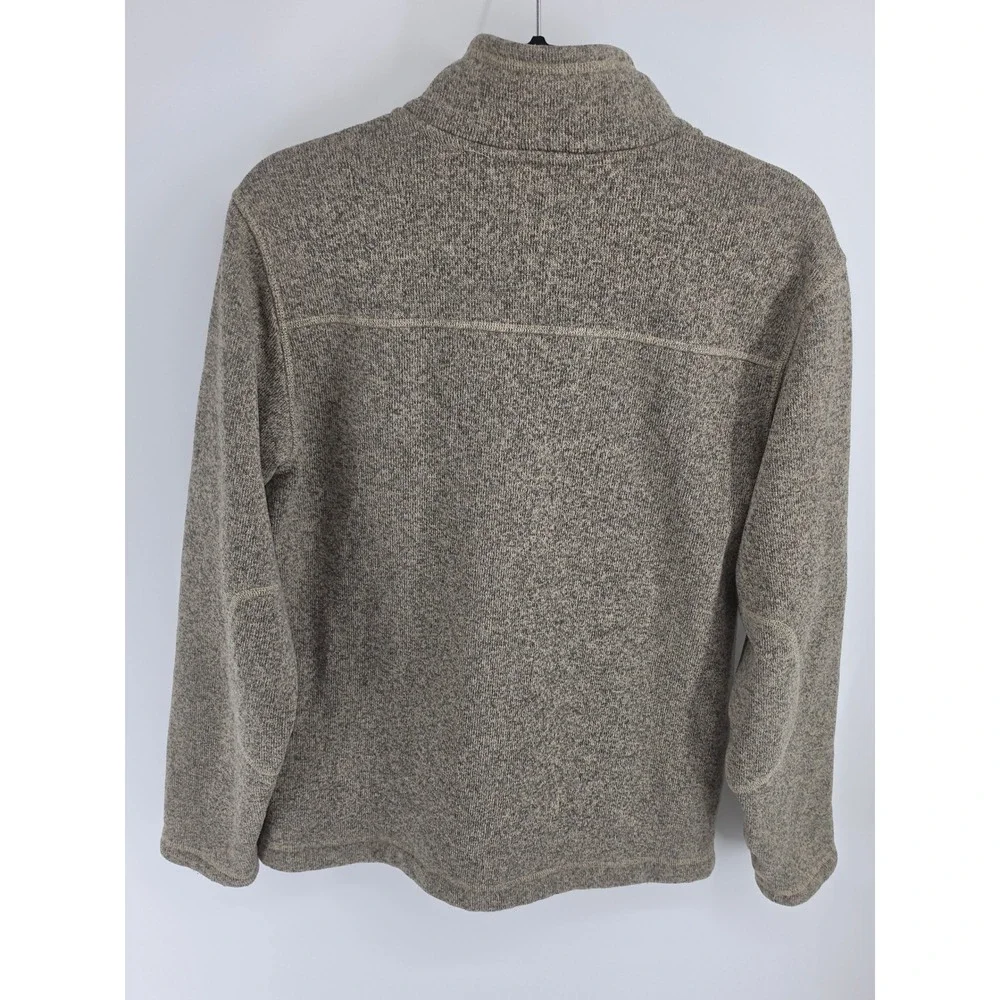 The North Face Mens Gordon Lyons 1/4 Zip Fleece Pullover Taupe Heather Medium